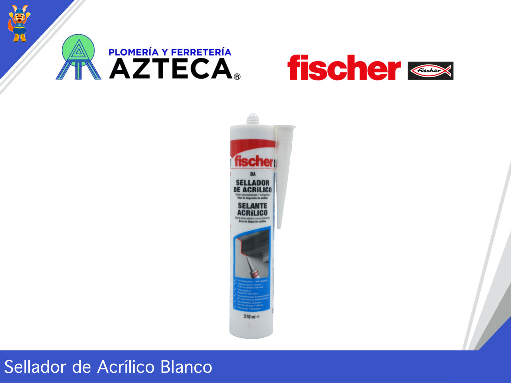 SELLADOR ACRILICO FISCHER BLANCO DA 310ML