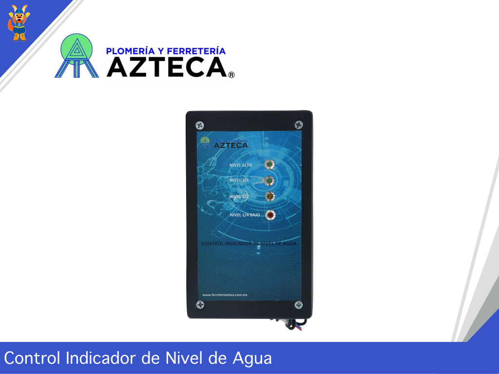 MARCADOR DE NIVEL DE AGUA AZTECA