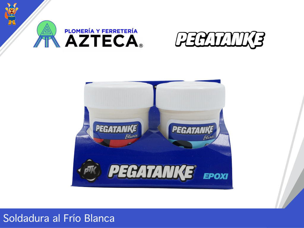 SOLDADURA AL FRIO EPOXI PEGATANQUE EPOXICO BLANCO 44ml