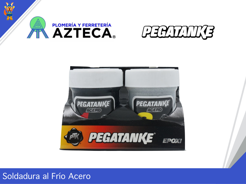 SOLDADURA EL FRIO EPOXI PEGATANQUE EPOXICO ACERO 44ML