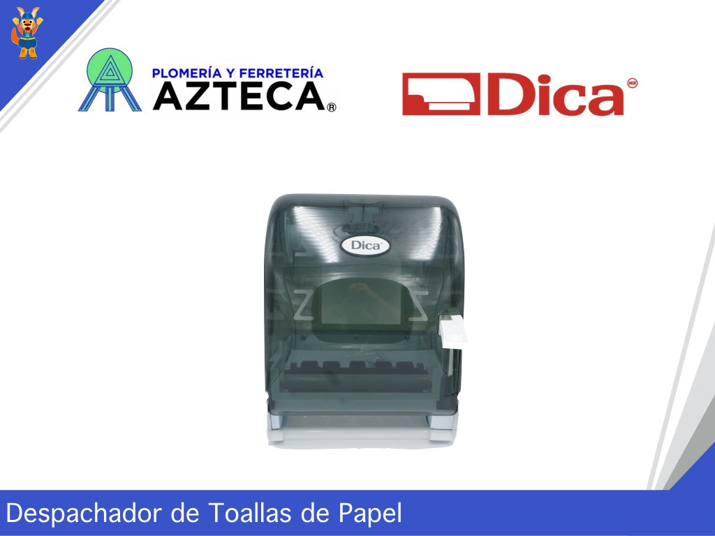 DESPACHADOR CON PALANCA PARA TOALLA EN ROLLO DICA 4106TS