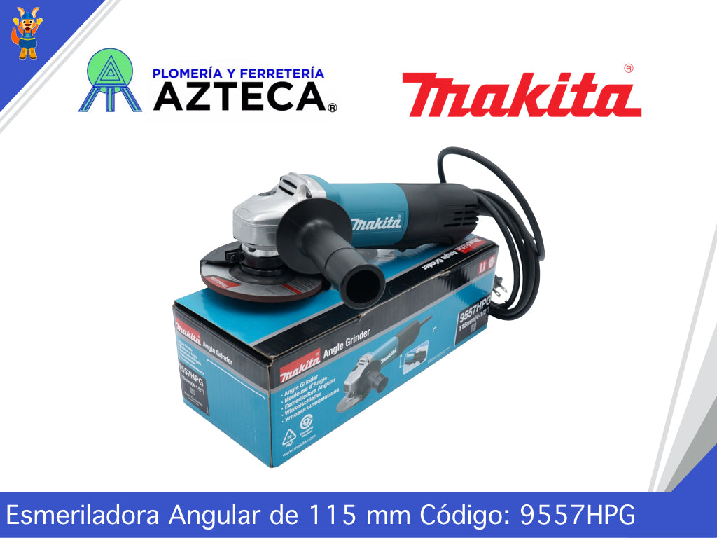 ESMERILADORA MAKITA 4 1/2 840W 9557HPG