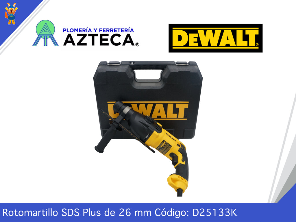 ROTOMARTILLO SDS PLUS 1" DeWALT D25133K