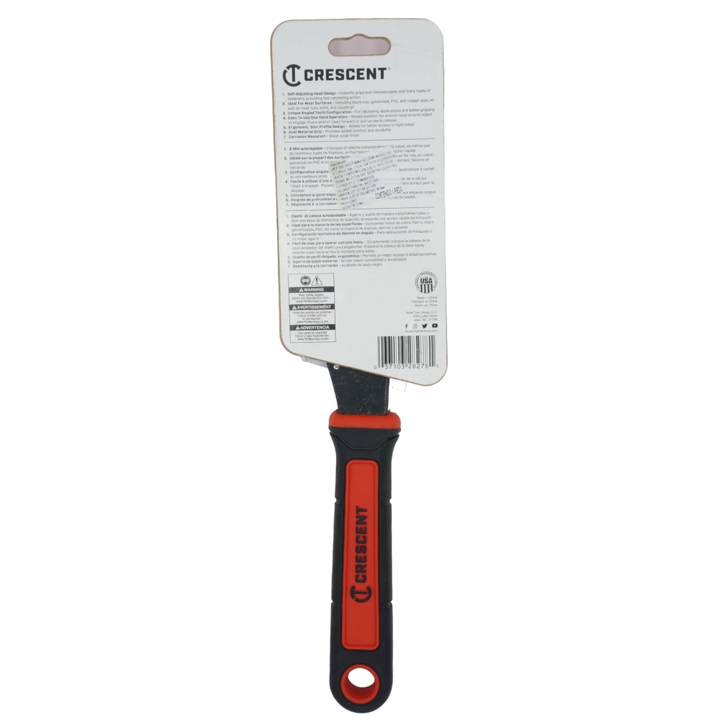 LLAVE TUBO CRESCENT AUTOAJUSTABLE 12"