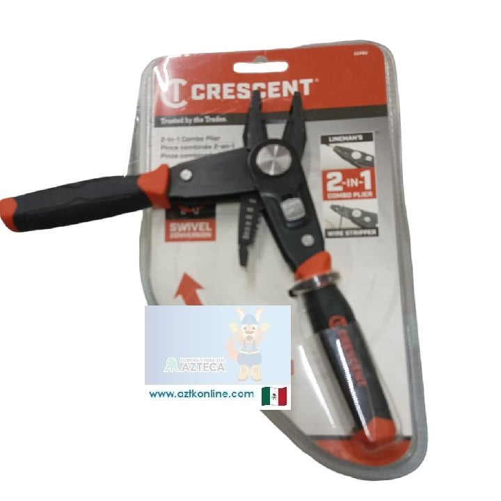 PINZAS CRESCENT 2 EN 1 PARA ELECTRICISTA
