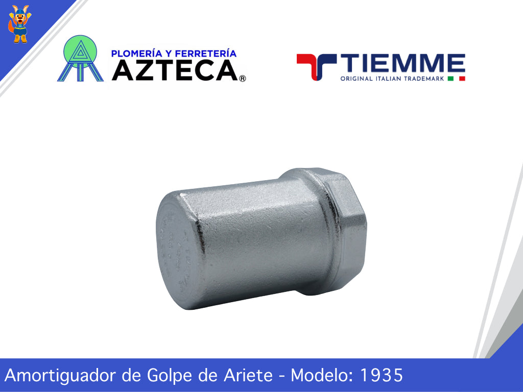 AMORTIGUADOR DE GOLPE DE ARIETE 1/2" TIEMME