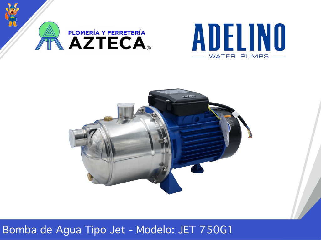 BOMBA JET ADELINO 1"