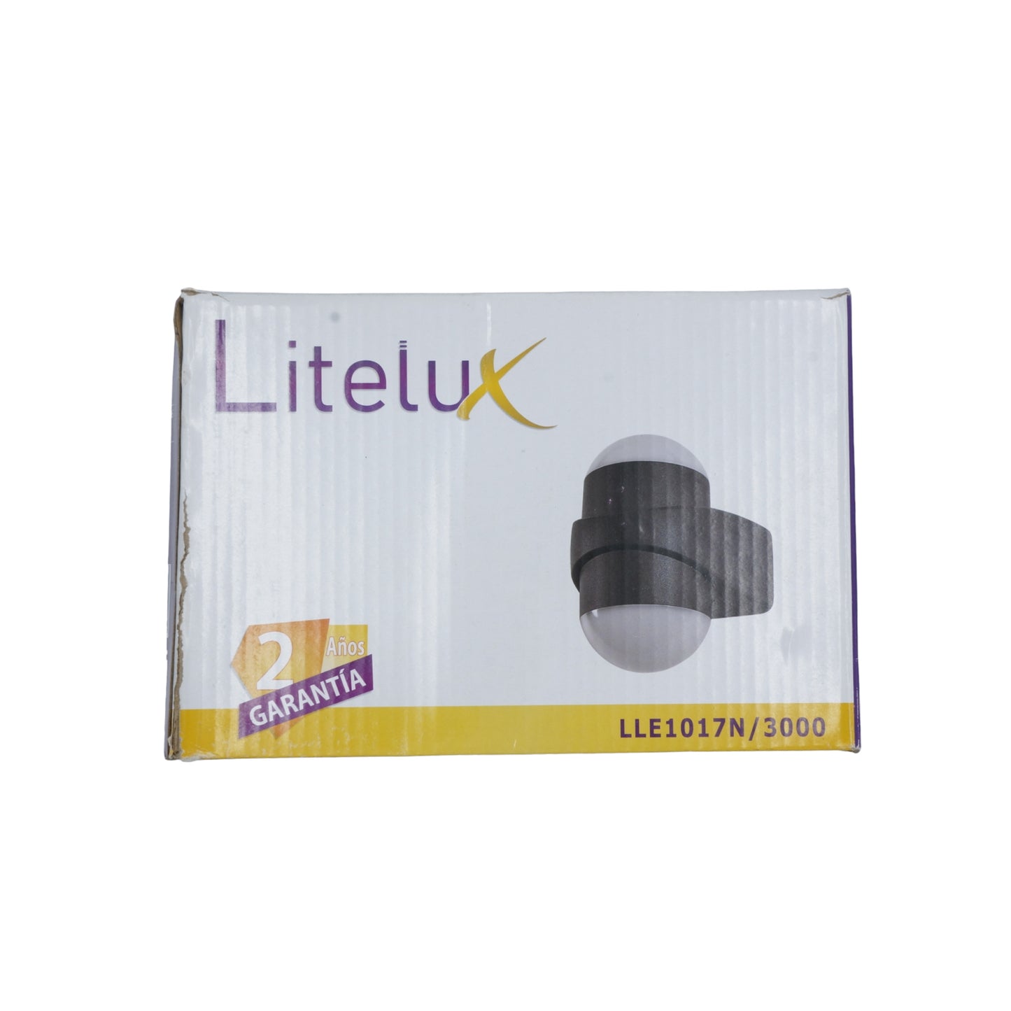 LUMINARIO ARBOTANTE DE MURO PARA INTERIOR Y EXTERIOR LITELUX 10W LLE1017N/3000