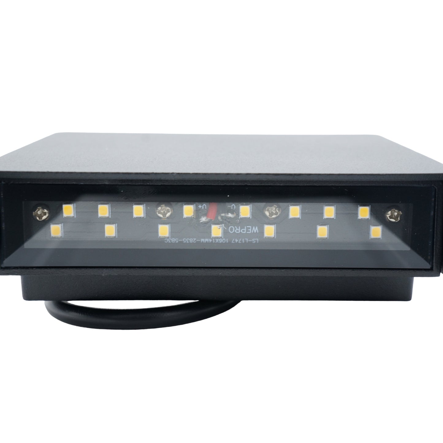 LUMINARIO ARBOTANTE DE MURO PARA INTERIOR Y EXTERIOR LITELUX 3W LLE329N/3000