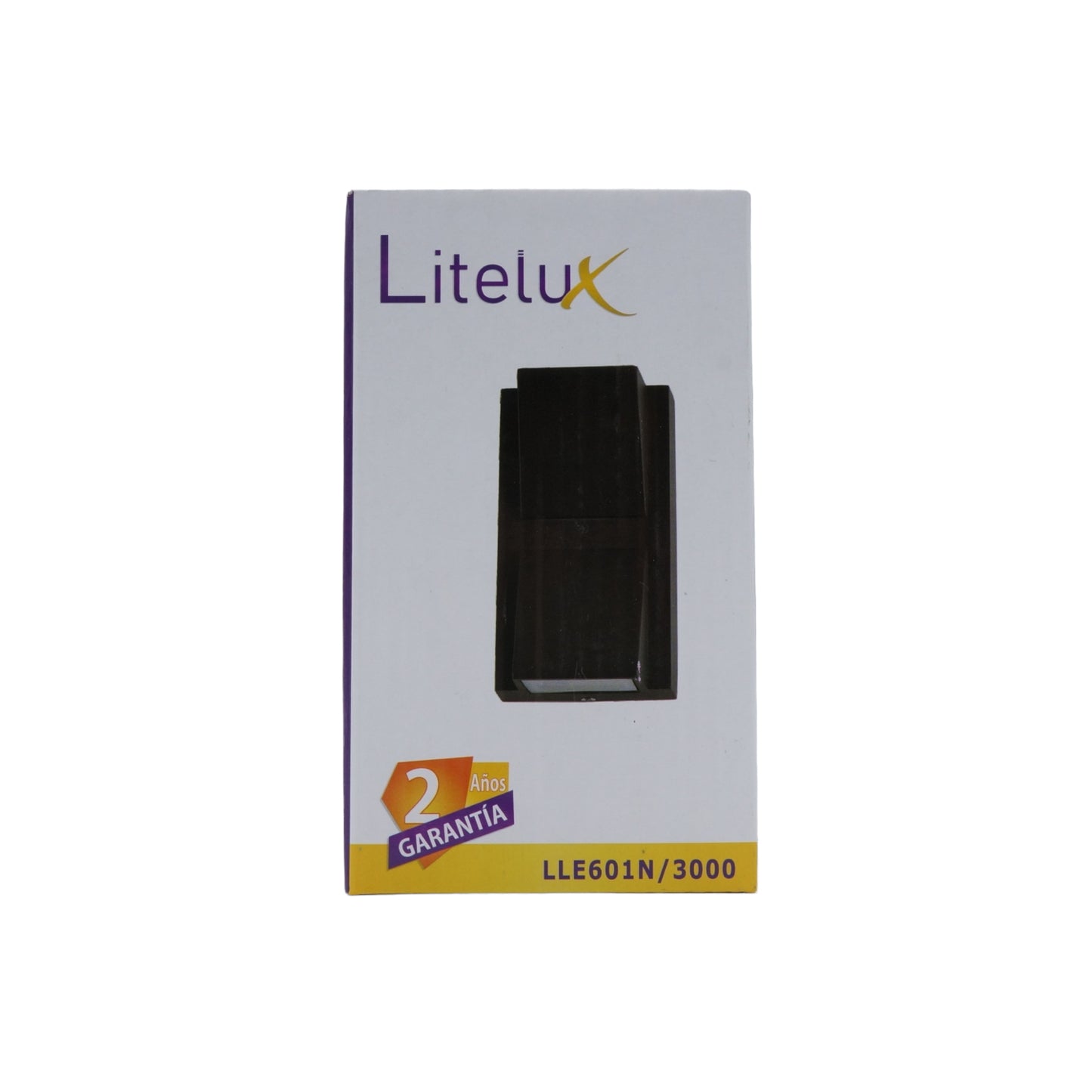LUMINARIO ARBOTANTE DE MURO PARA INTERIOR Y EXTERIOR LITELUX 6W LLE601N/3000
