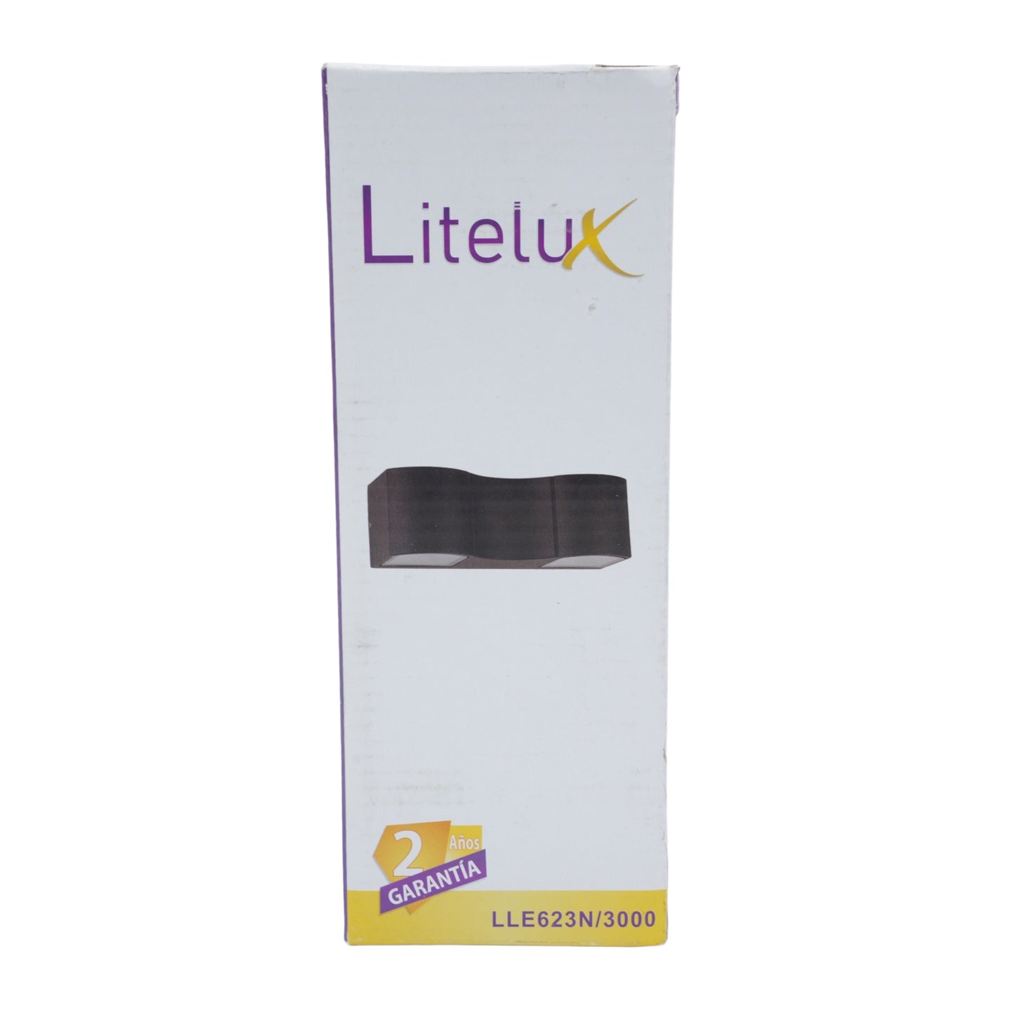 LUMINARIO ARBOTANTE DE MURO PARA INTERIOR Y EXTERIOR LITELUX 6W LLE623N/3000