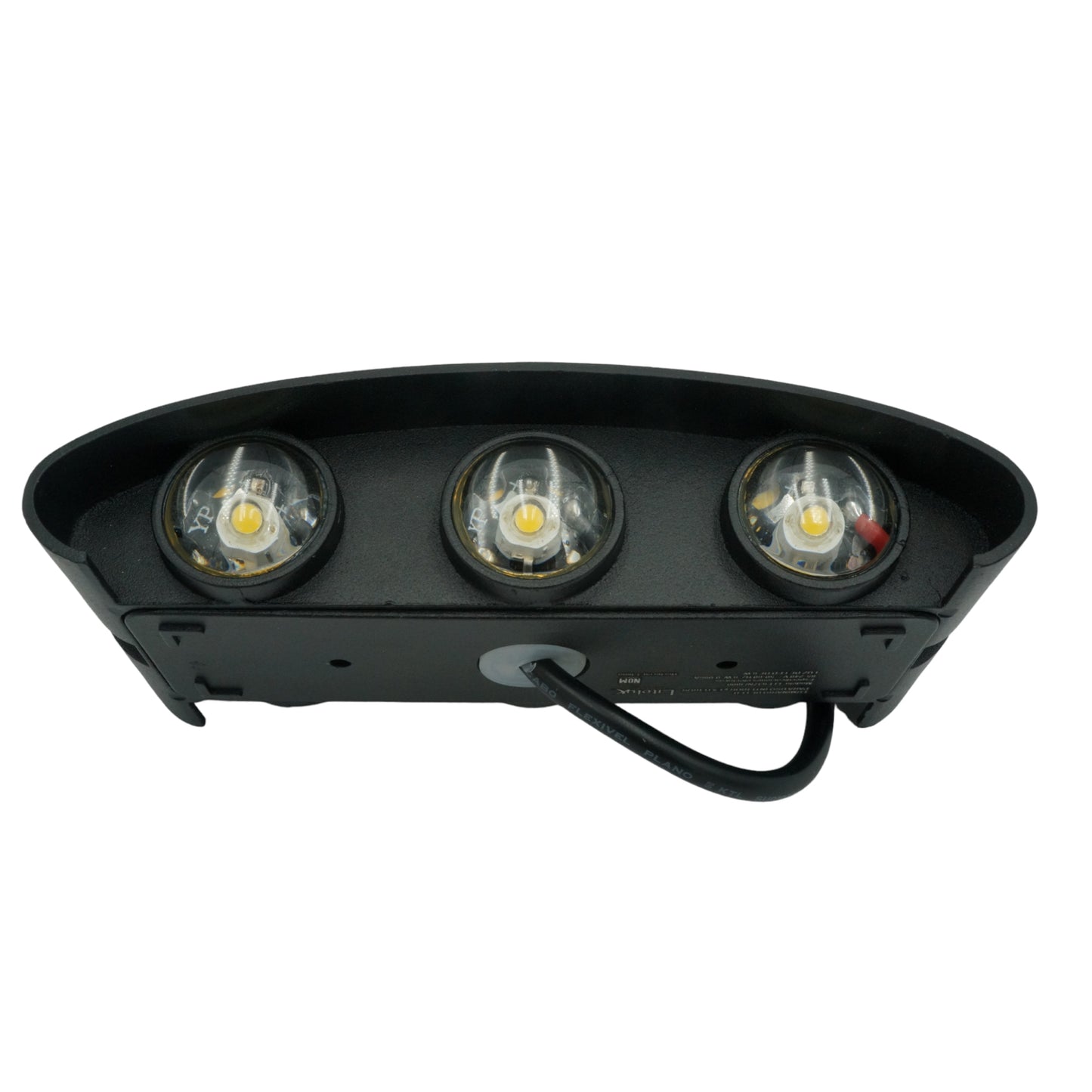 LUMINARIO ARBOTANTE DE MURO PARA INTERIOR Y EXTERIOR LITELUX 6W LLE637N/3000