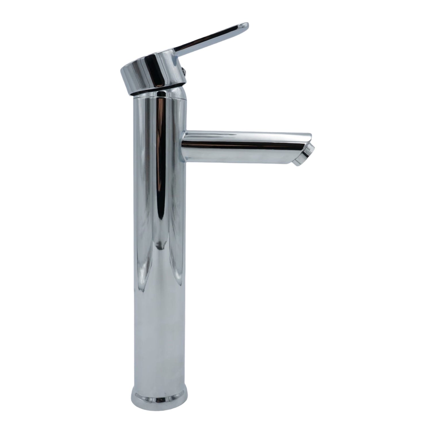 MEZCLADORA MONOMANDO ALTO PARA LAVABO CROMADO DINASTY T111 FERRETERIA Y PLOMERIA AZTECA