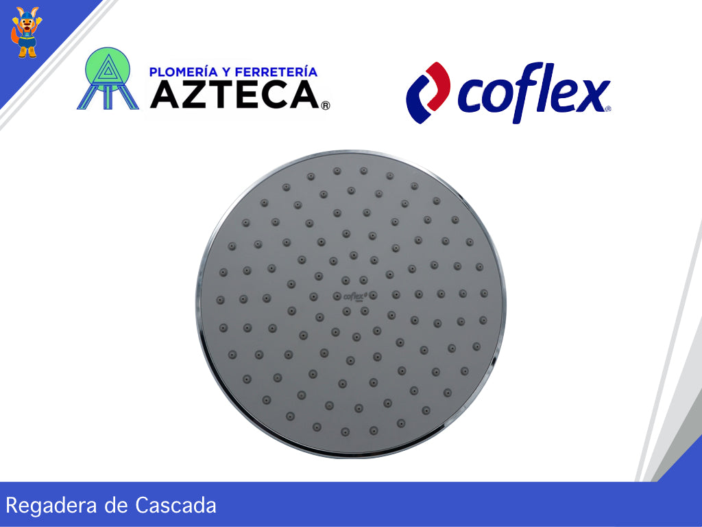 REGADERA CASCADA 20CM PR-C402 BRAZO 45-BRF