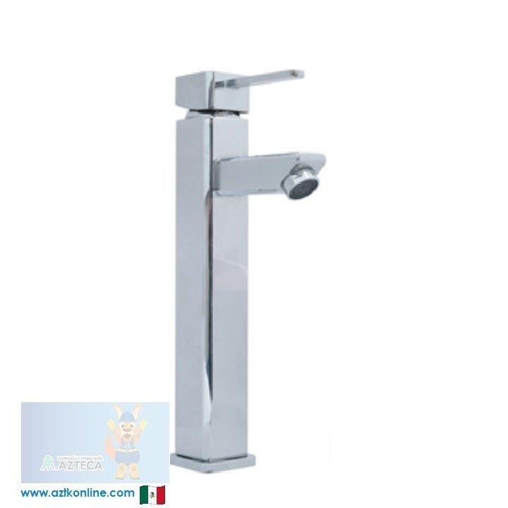MEZCLADORA MONOMANDO ALTO PARA LAVABO RUGO 23-MCC