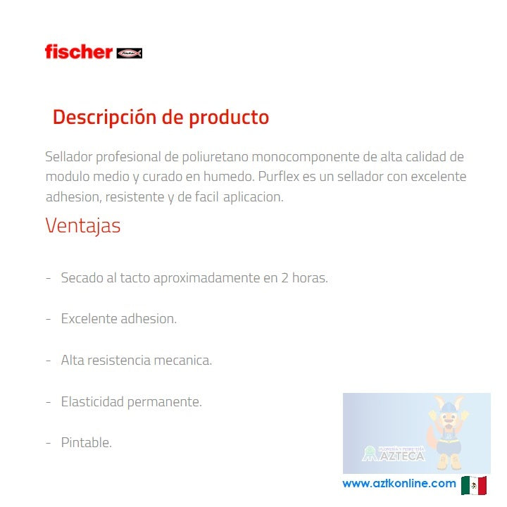 POLIURETANO FISCHER BLANCO 300 ML