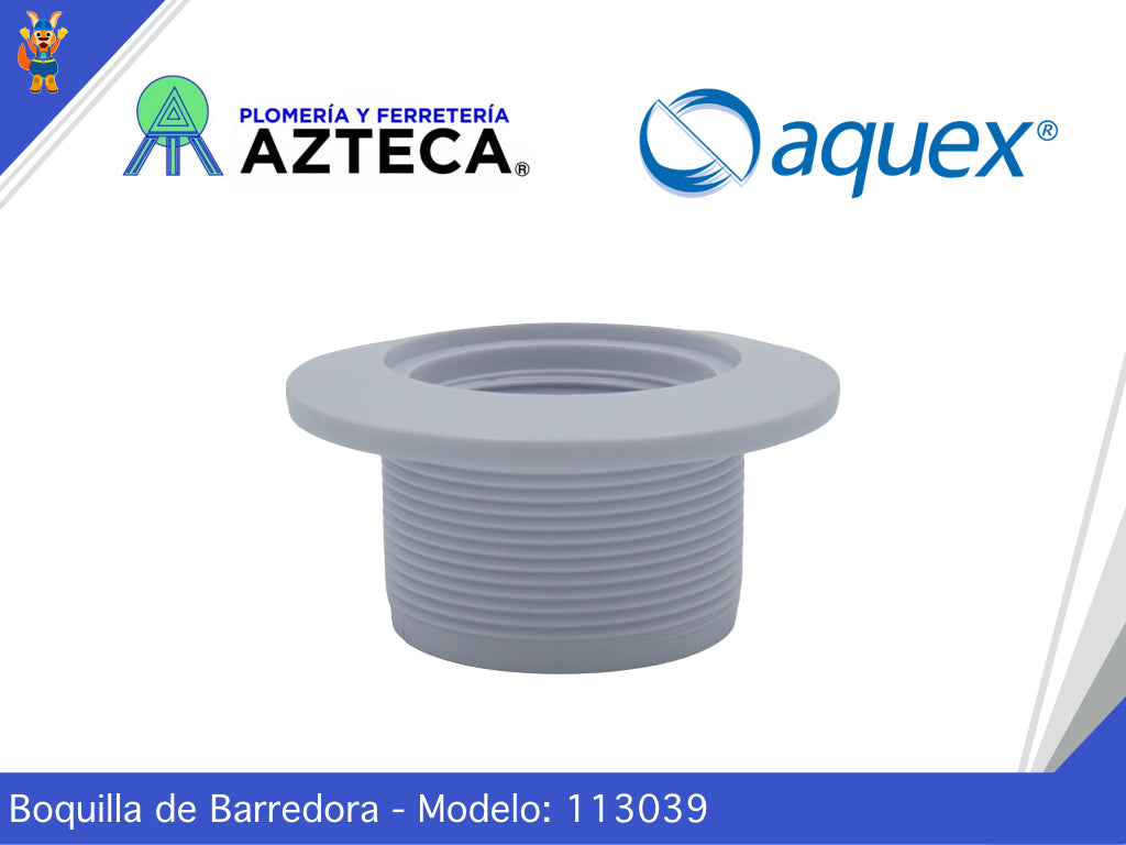 BOQUILLA DE BARREDORA (ASPIRADO) 2" CEMENTAR ROSCAR (2 PIEZAS)