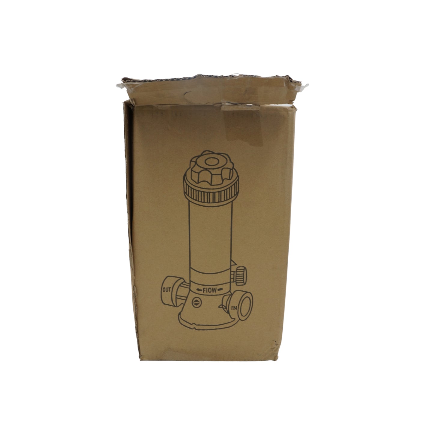 CLORADOR AUTOMÁTICO EN LINEA DE 2KG (8 PASTILLAS) CON VÁLVULA PANDA