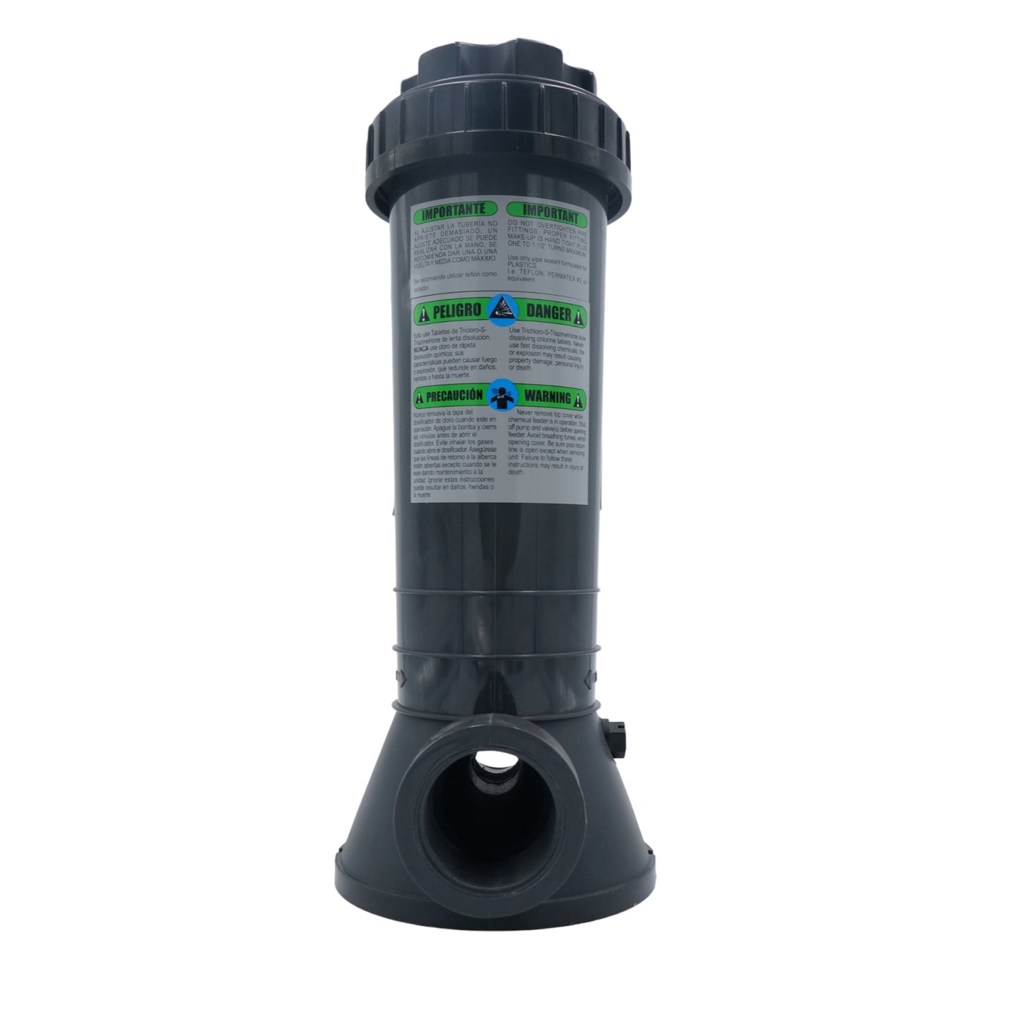 CLORADOR AUTOMÁTICO EN LINEA DE 2KG (8 PASTILLAS) CON VÁLVULA PANDA