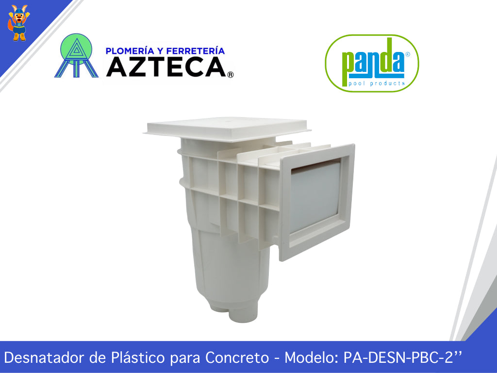 DESNATADOR PLÁSTICO BLANCO PANDA 2"