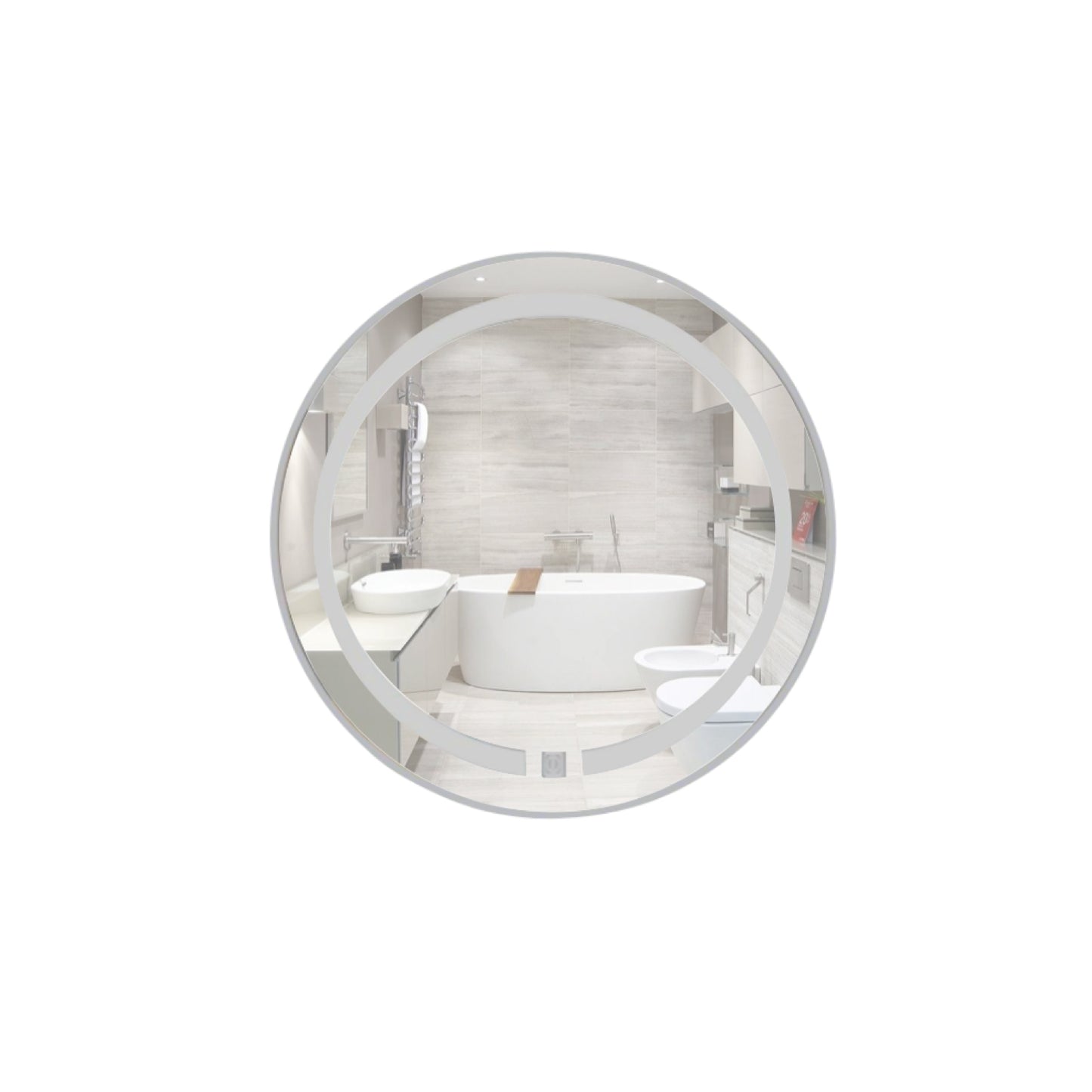 ESPEJO CIRCULO LUX 60CM DIAMETRO LUZ LED COLORFLUX 0055