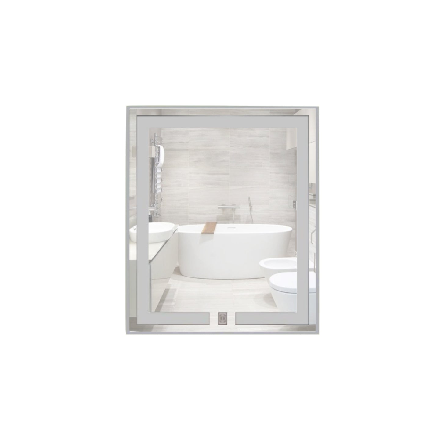 ESPEJO LUX CHICO 60x52CM LUZ LED COLORFLUX 0061