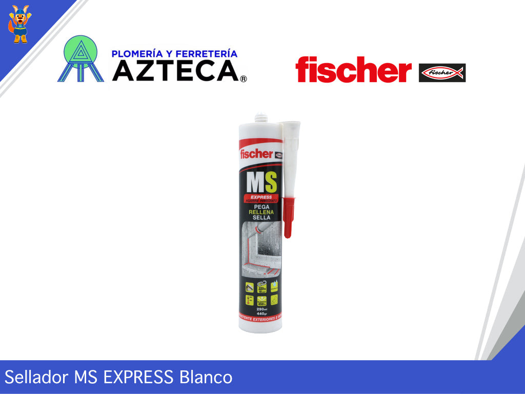 ADHESIVO FISCHER MS EXPRESS BLANCO 290ml