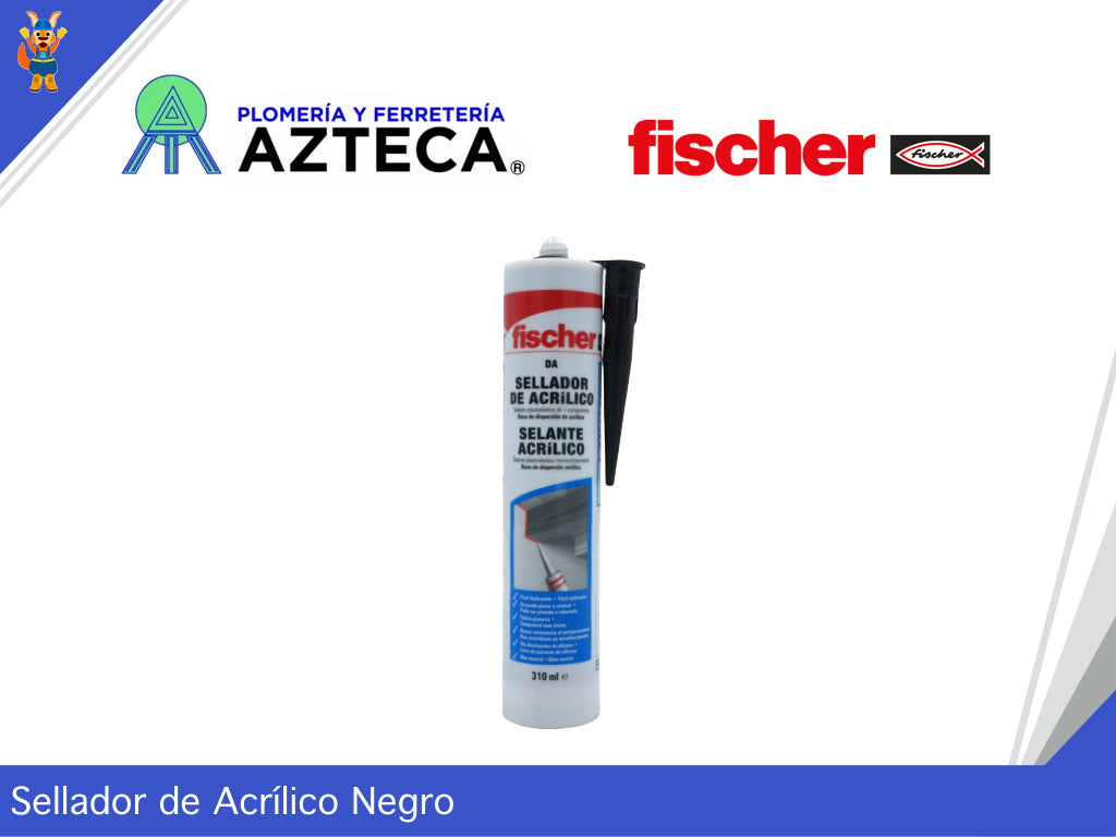 SELLADOR ACRILICO FISCHER NEGRO DAEI 310ml