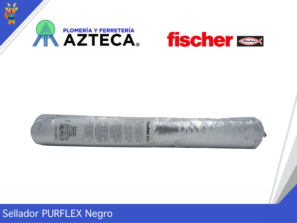 POLIURETANO FISCHER NEGRO 600 ML
