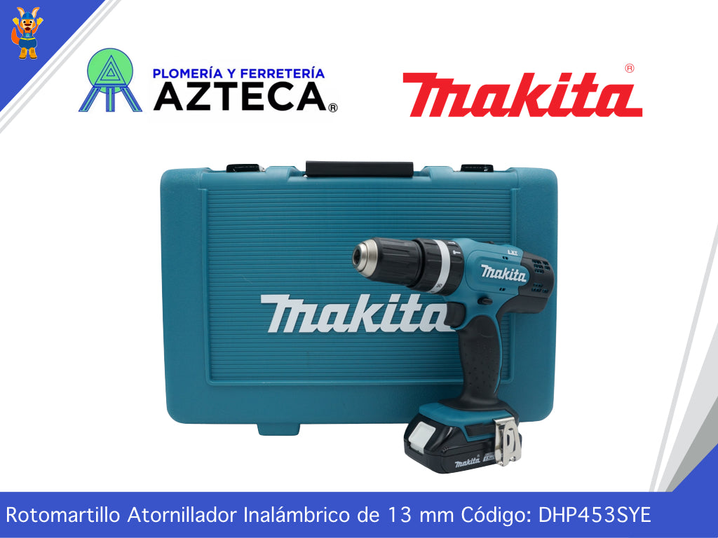 ROTOMARTILLO MAKITA 18V 1/2 DHP453SYE