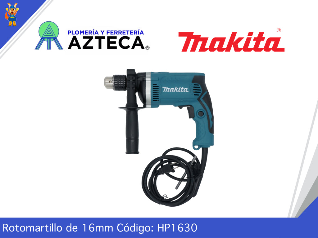 TALADRO DE PERCUSION MAKITA 16MM 5/8 120V HP1630