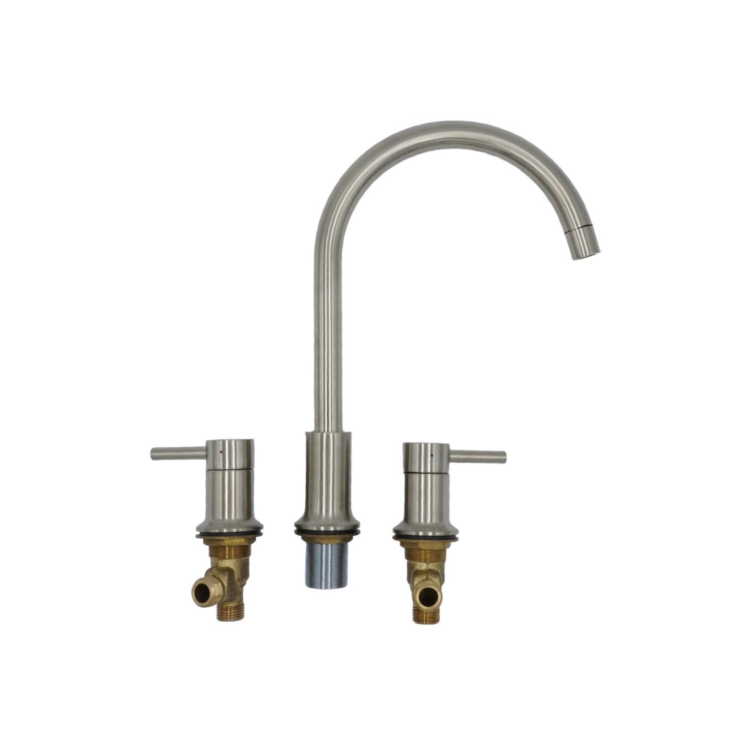MEZCLADORA CROMADA 8" TALADROS SEPARADOS URREA 9268ATS.9