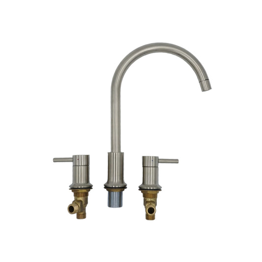 MEZCLADORA CROMADA 8" TALADROS SEPARADOS URREA 9268ATS.9