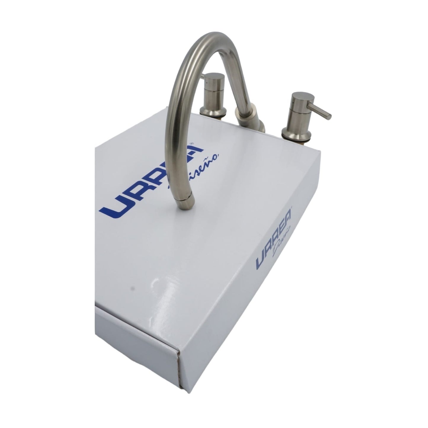 MEZCLADORA CROMADA 8" TALADROS SEPARADOS URREA 9268ATS.9