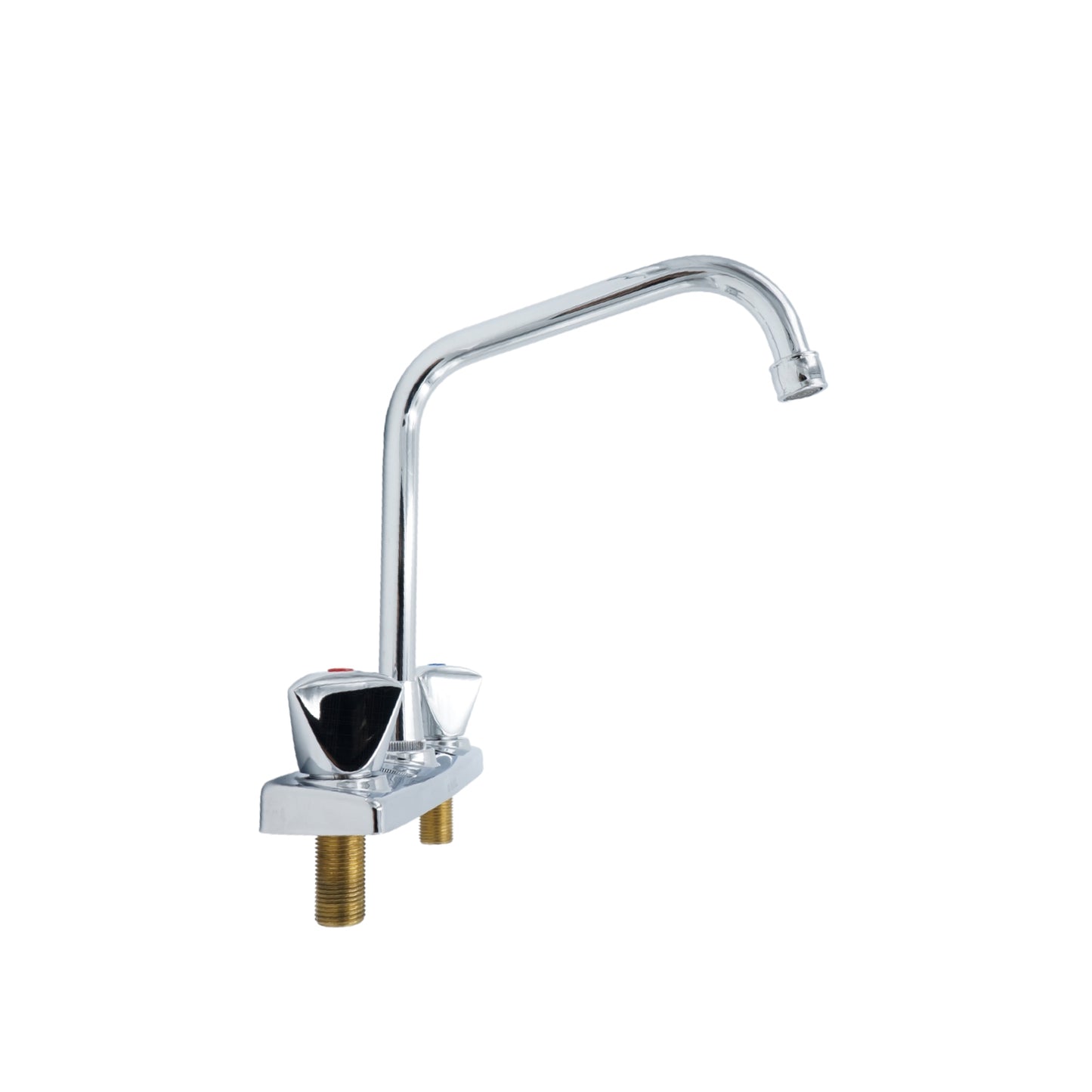 MEZCLADORA PARA FREGADERO CUBIERTA Y MANERALES CROMADA ANBEC MEZF472