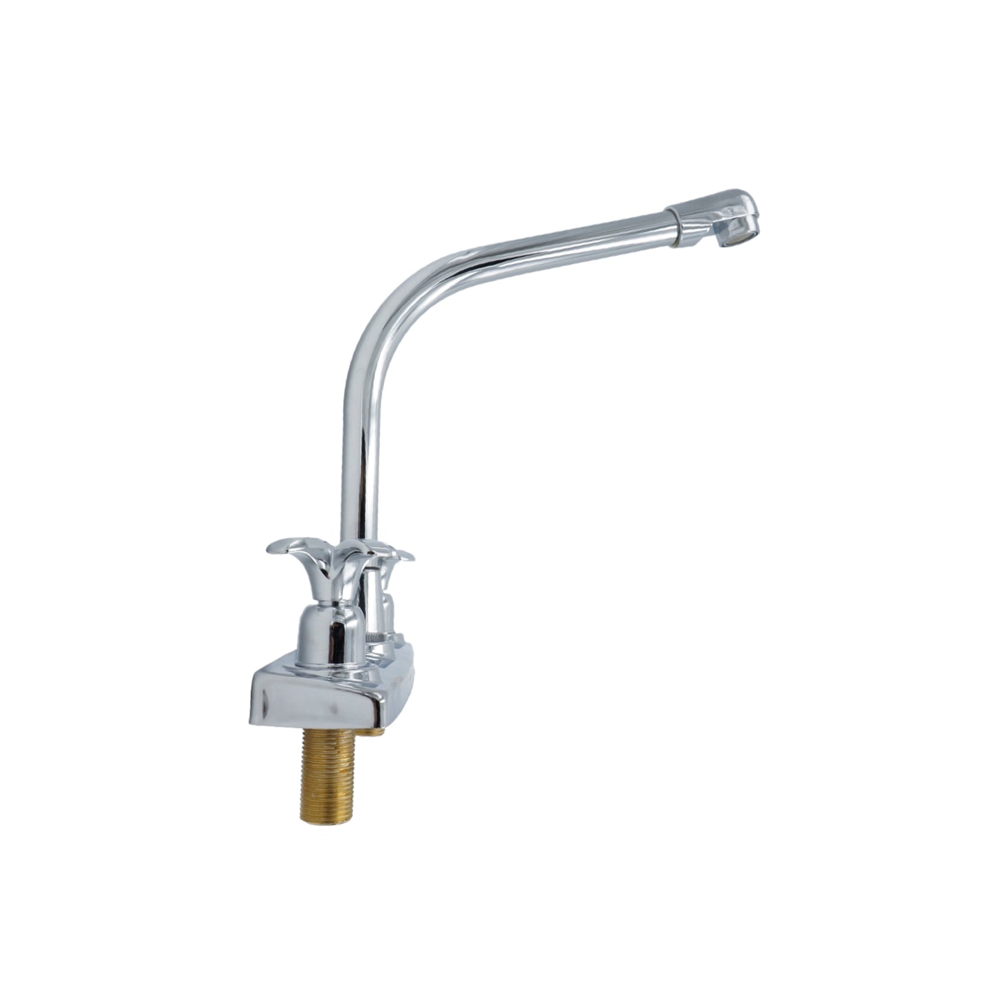 MEZCLADORA 8" PARA FREGADERO CROMADA CUBIERTA Y MANERALES ANBEC MEZF8049