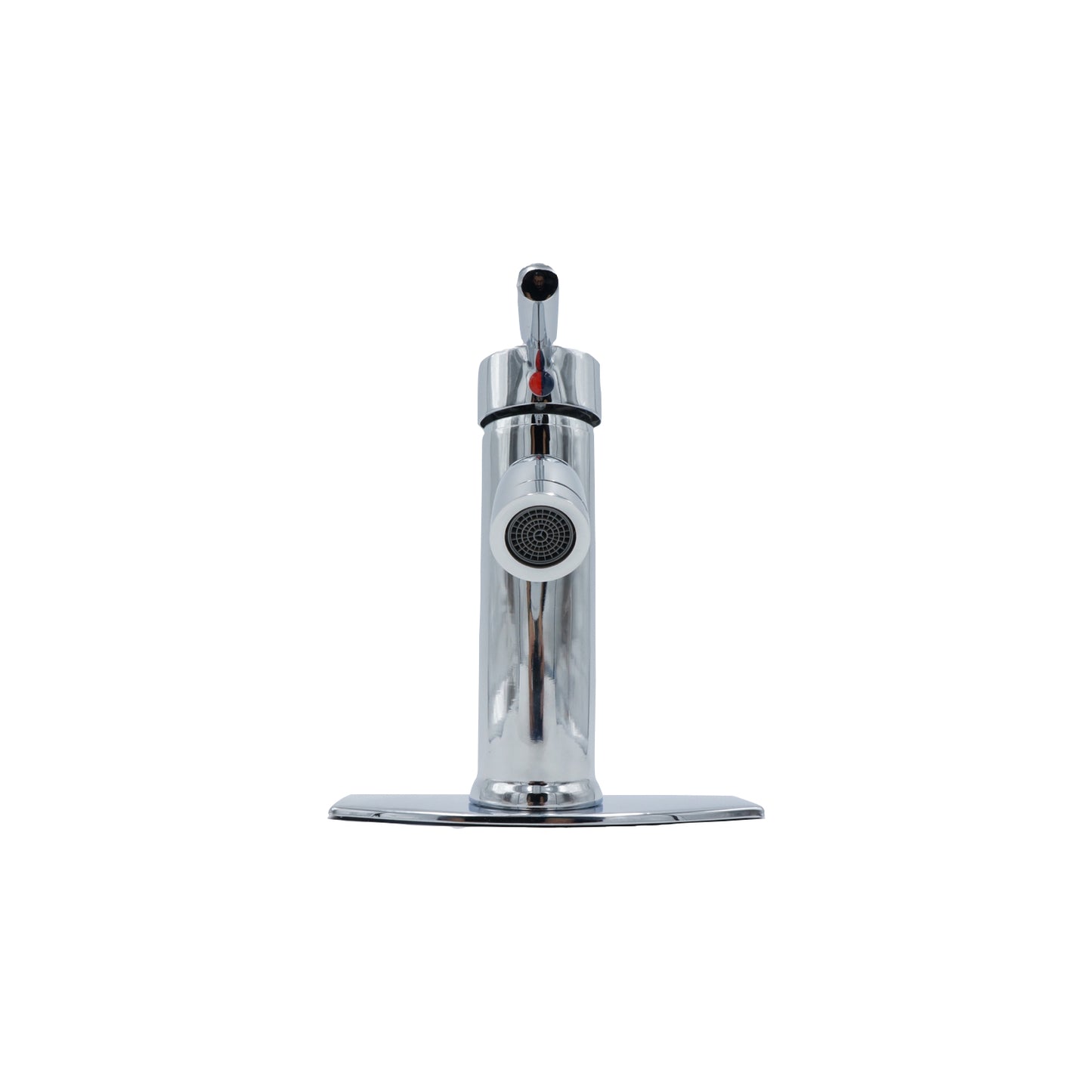 MEZCLADORA MONOMANDO CROMADA BAJO PARA LAVABO RUGO 23-MM