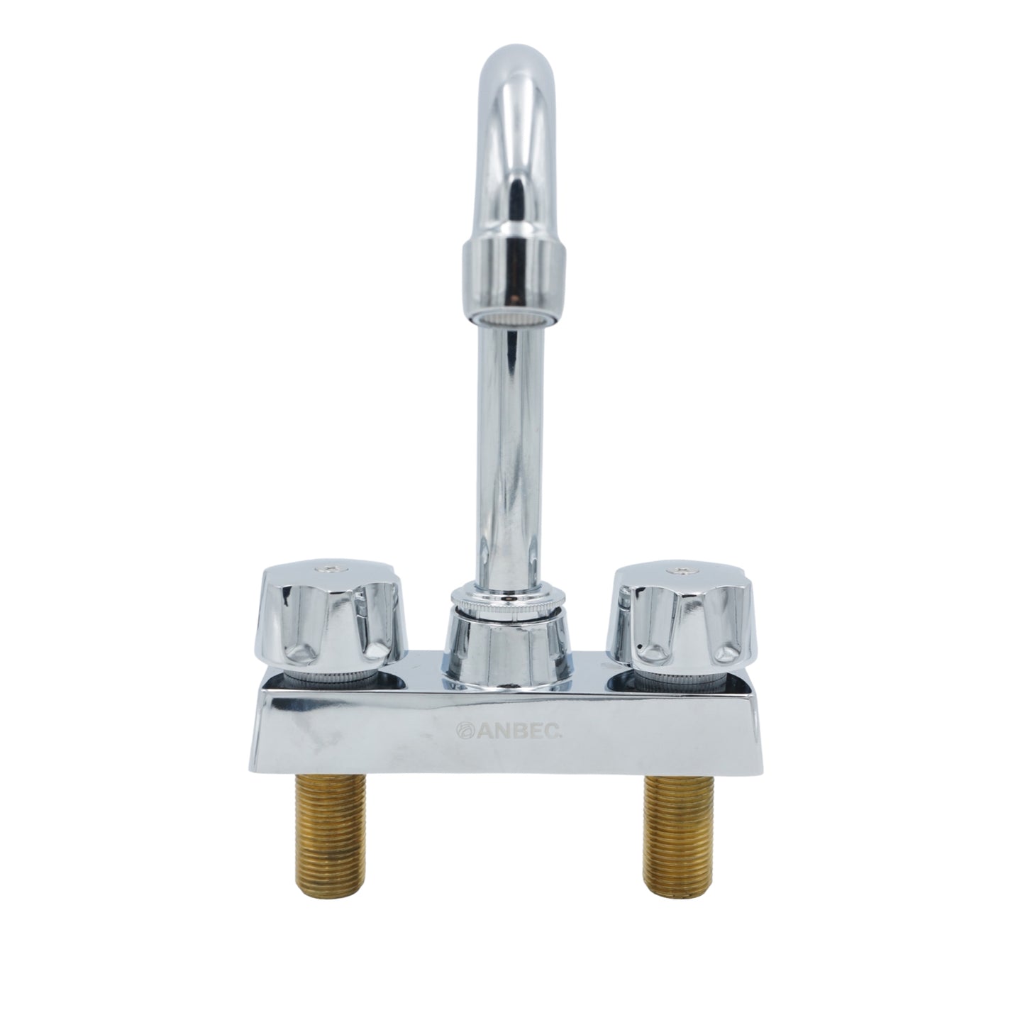MEZCLADORA TIPO BAR PARA LAVABO CROMADA ANBEC MEZB4003