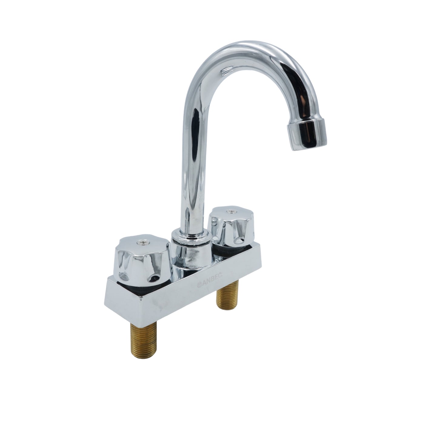 MEZCLADORA TIPO BAR PARA LAVABO CROMADA ANBEC MEZB4003