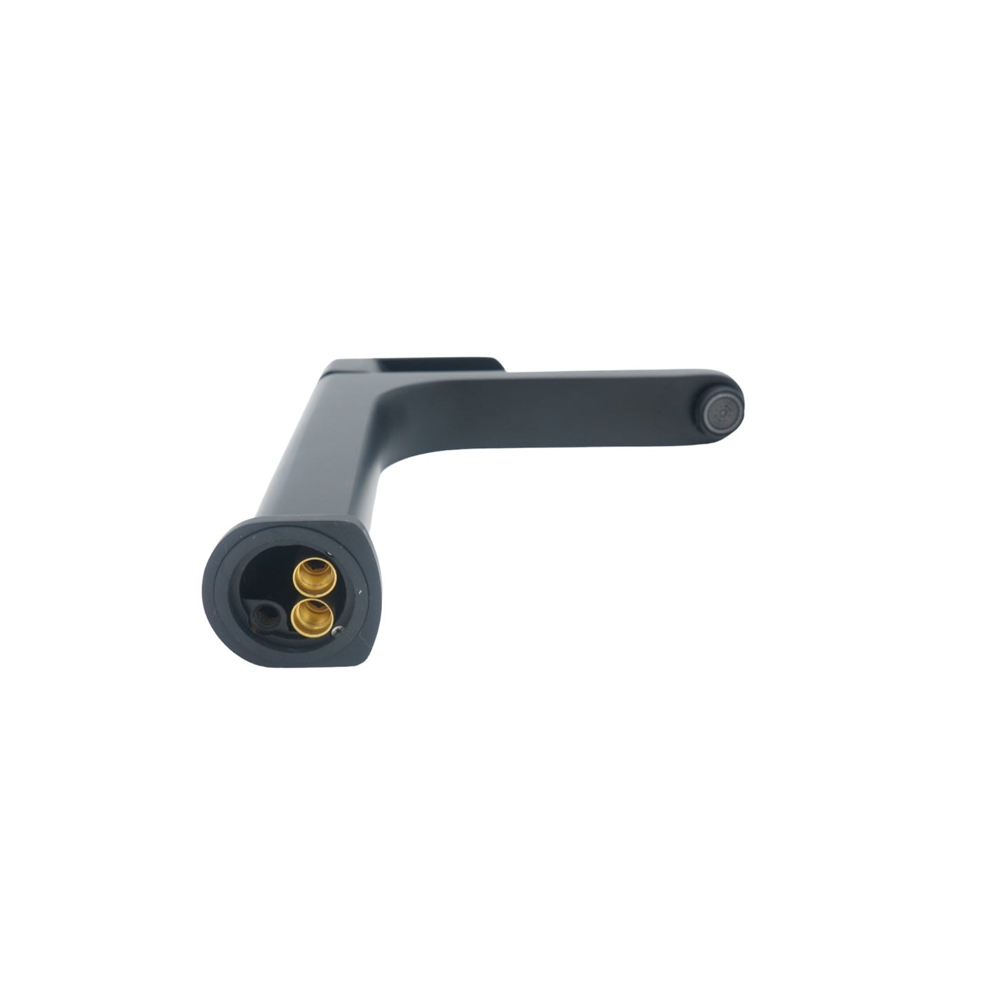 MEZCLADORA MONOMANDO ECOLOGICO ALTO NEGRO MATE PARA LAVABO DICA 4440.2