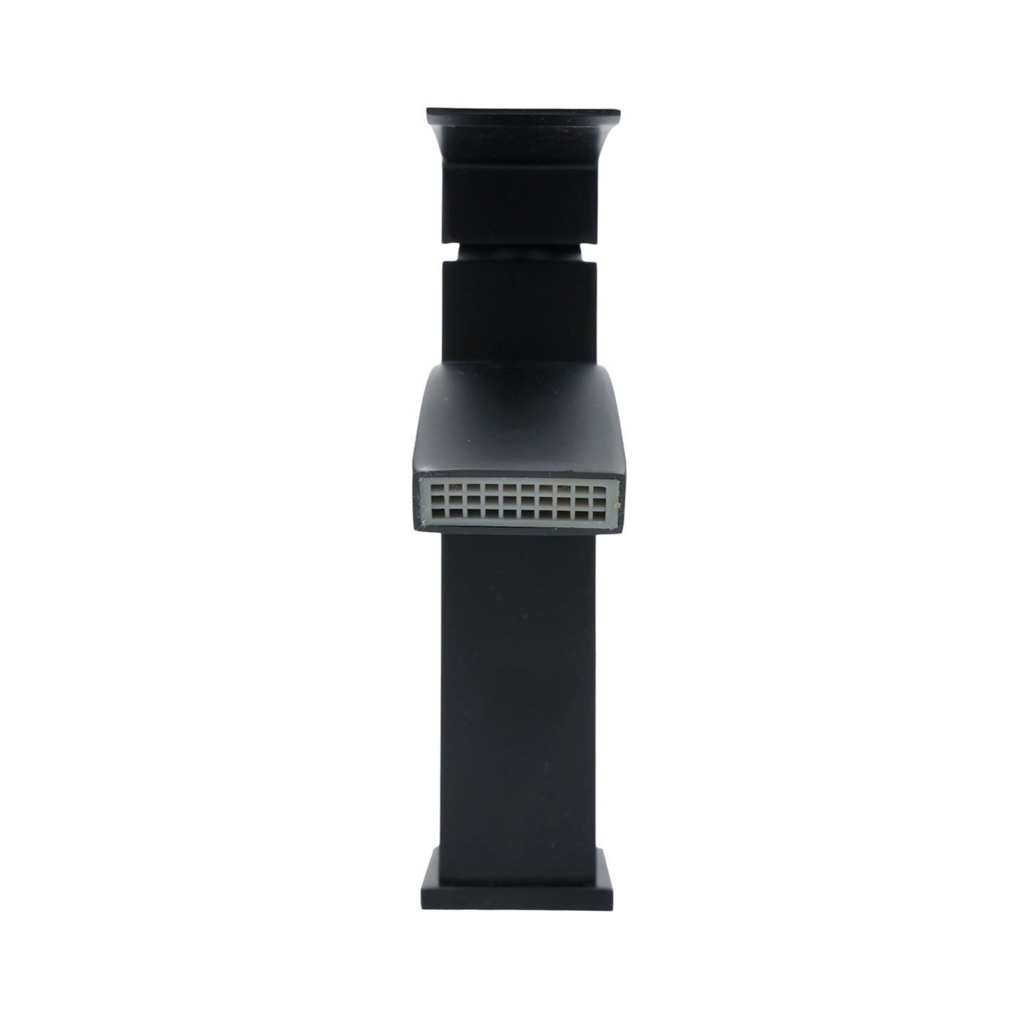 MEZCLADORA MONOMANDO NEGRO MATE PARA LAVABO ANBEC ABMM1886
