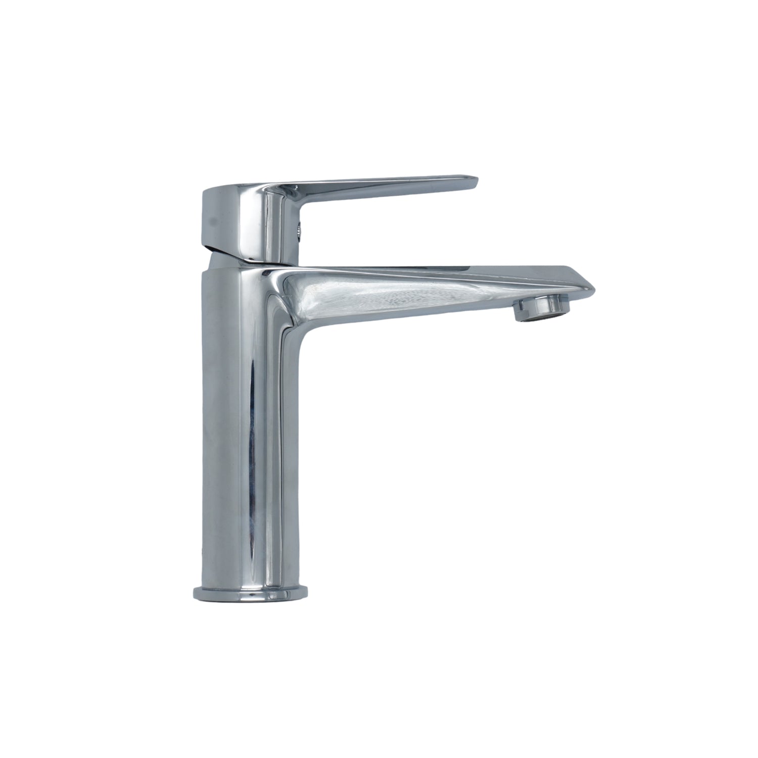 MEZCLADORA MONOMANDO CROMADA PARA LAVABO DINASTY M100 FERRETERIA Y PLOMERIA AZTECA
