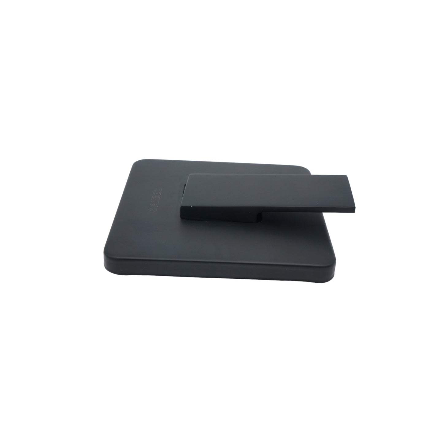 MONOMANDO DE EMPOTRAR PARA REGADERA CUADRADO NEGRO MATE ANBEC ANMR1824