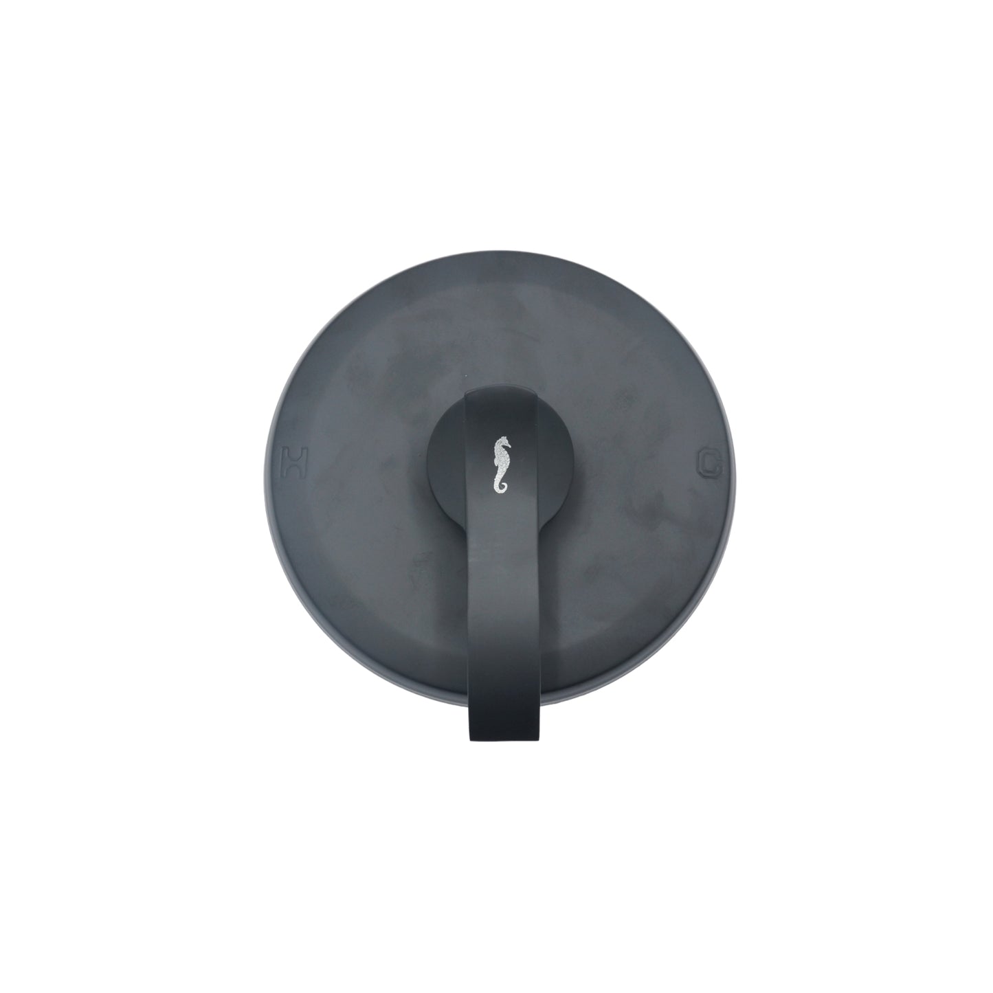 MONOMANDO DE EMPOTRAR PARA REGADERA O TINA NEGRO MATE RUGO 34-MTN