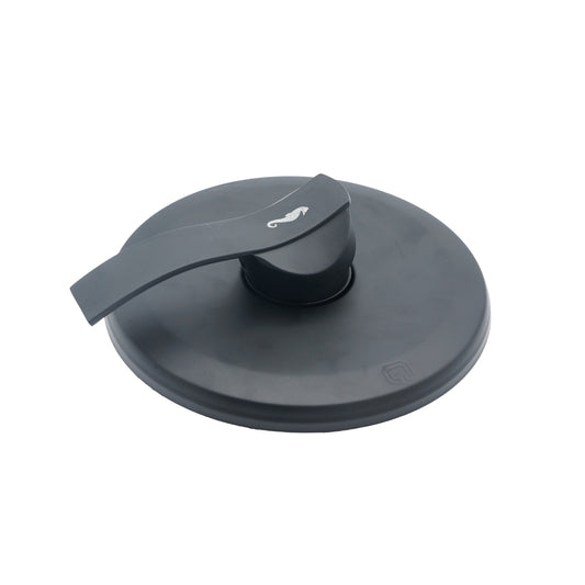 MONOMANDO DE EMPOTRAR PARA REGADERA O TINA NEGRO MATE RUGO 34-MTN