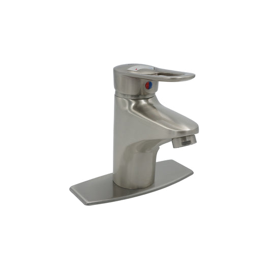 MEZCLADORA MONOMANDO PARA LAVABO CROMADA DICA 4421.9
