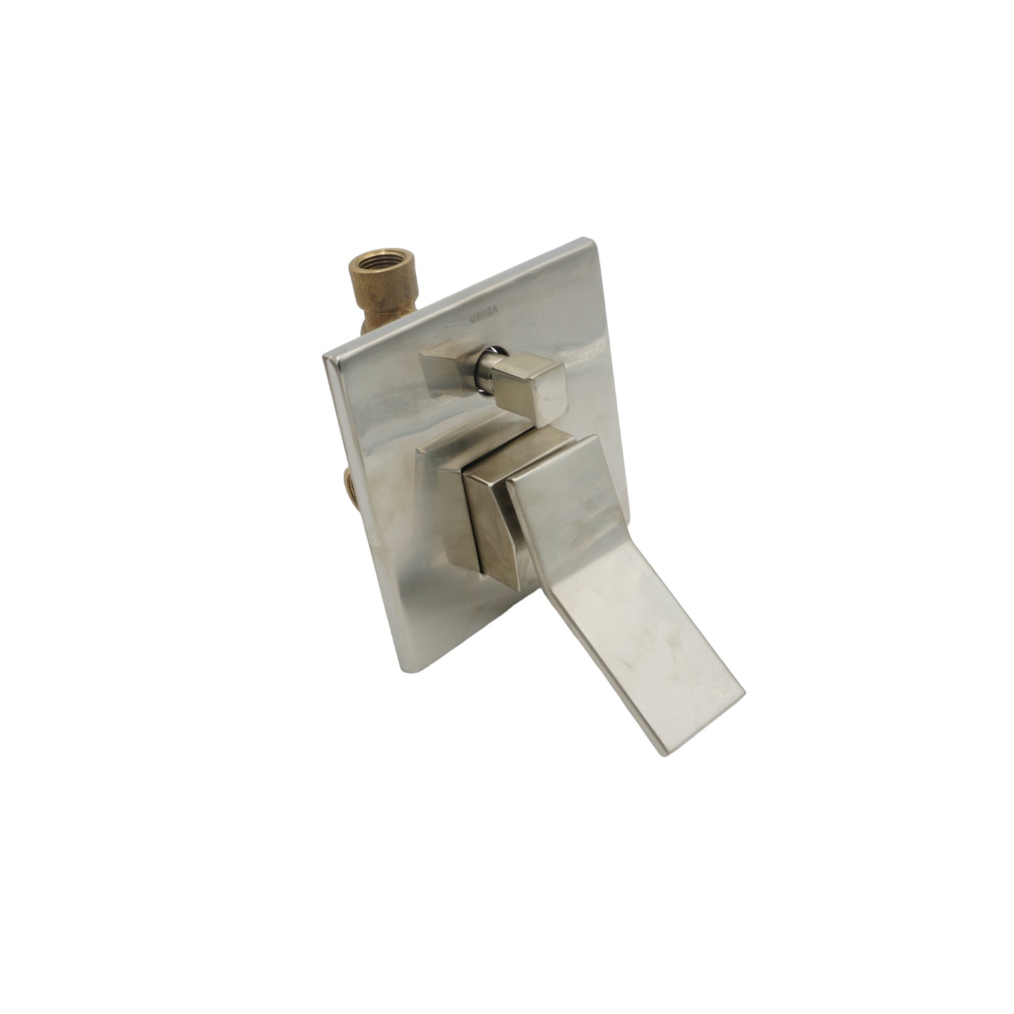 MONOMANDO DE EMPOTRAR PARA REGADERA Y TINA CON DESVIADOR SATIN URREA 9493CU.P