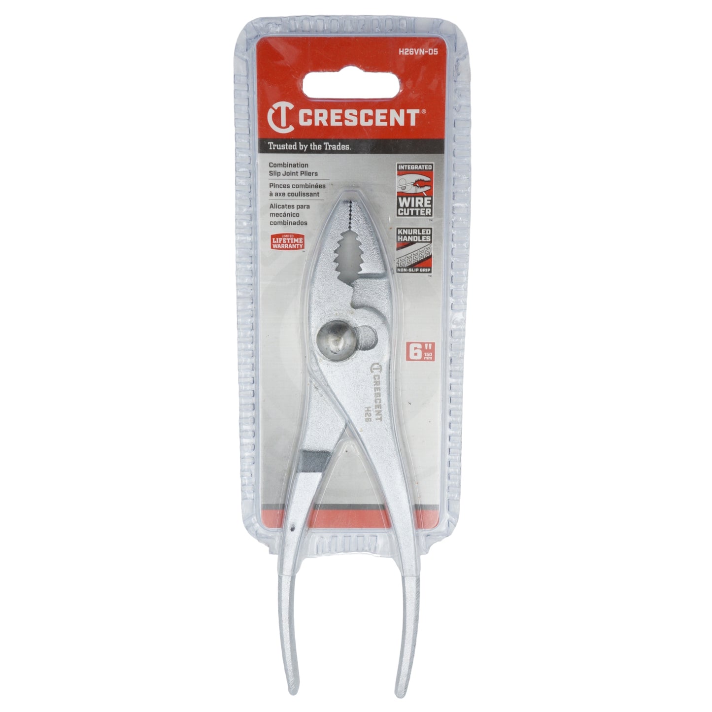 PINZA CRESCENT MECÁNICO 6 1/2" EN BLISTER