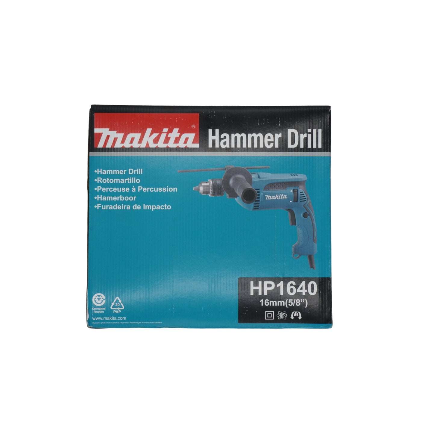 ROTOMARTILLO MAKITA 5/8 WR 650W HP1640