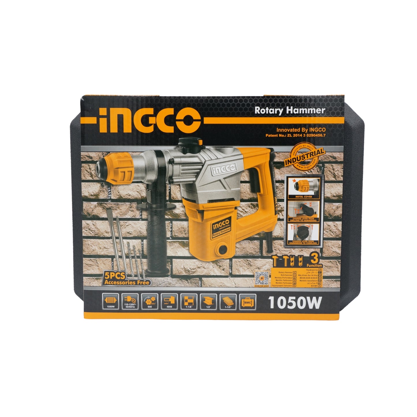 ROTOMARTILLO 1050W INGCO URH10508